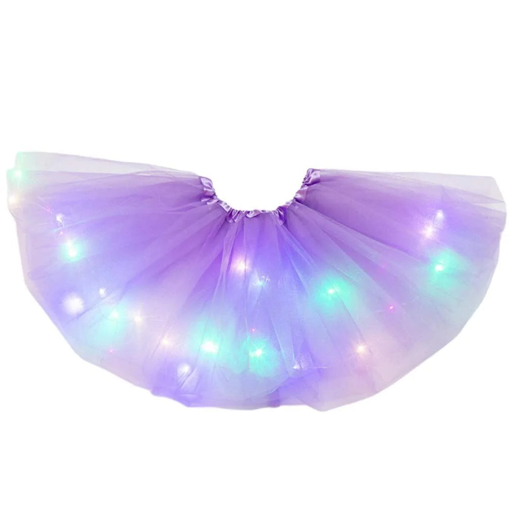 LED Light Up Tutu Skirt for Kids